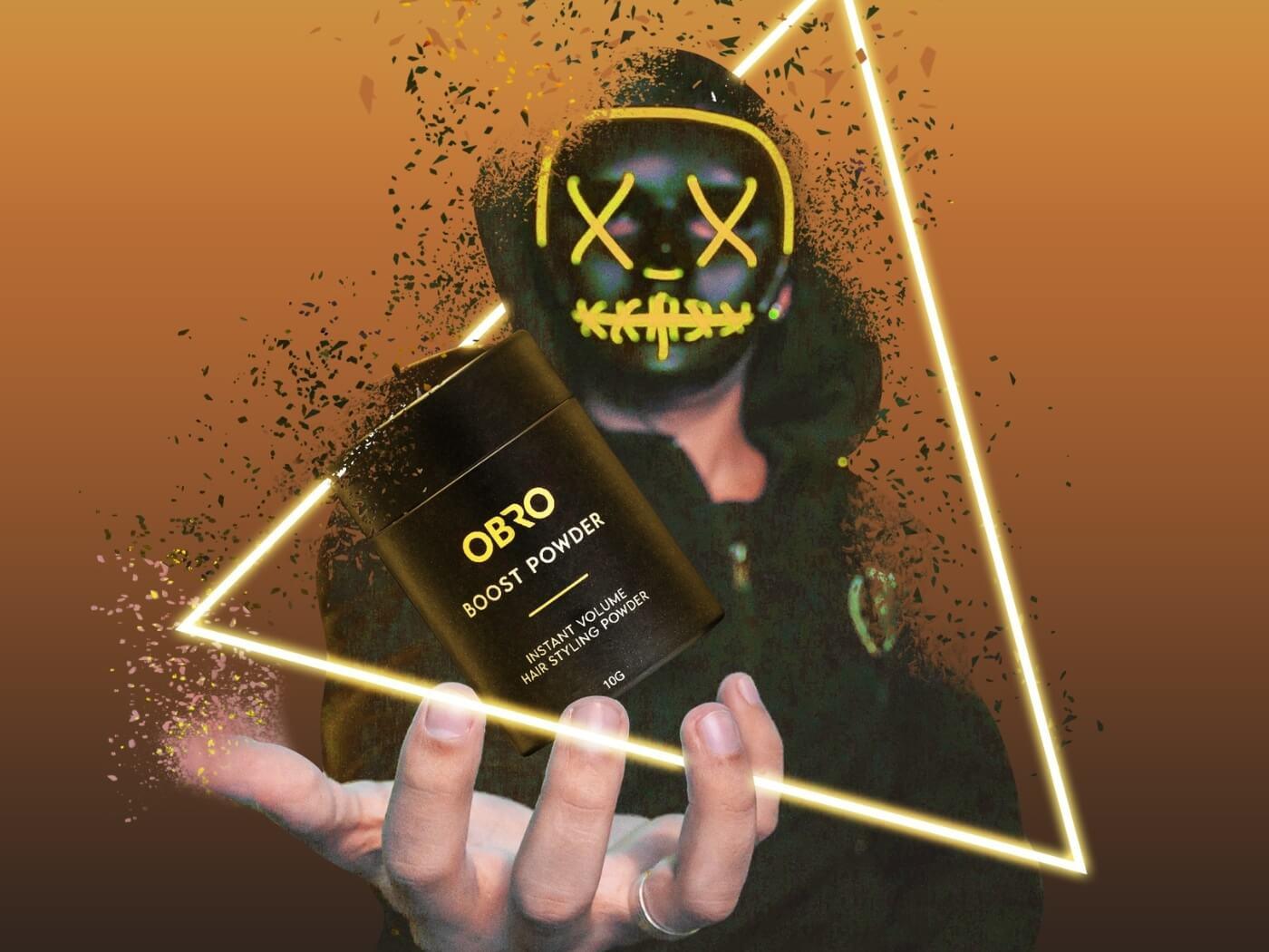 What is the powder used to style hair? - OBRO