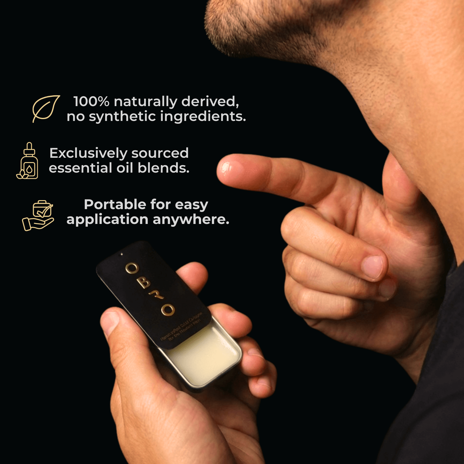 OBRO Solid Cologne | Natural Fragrance For Men